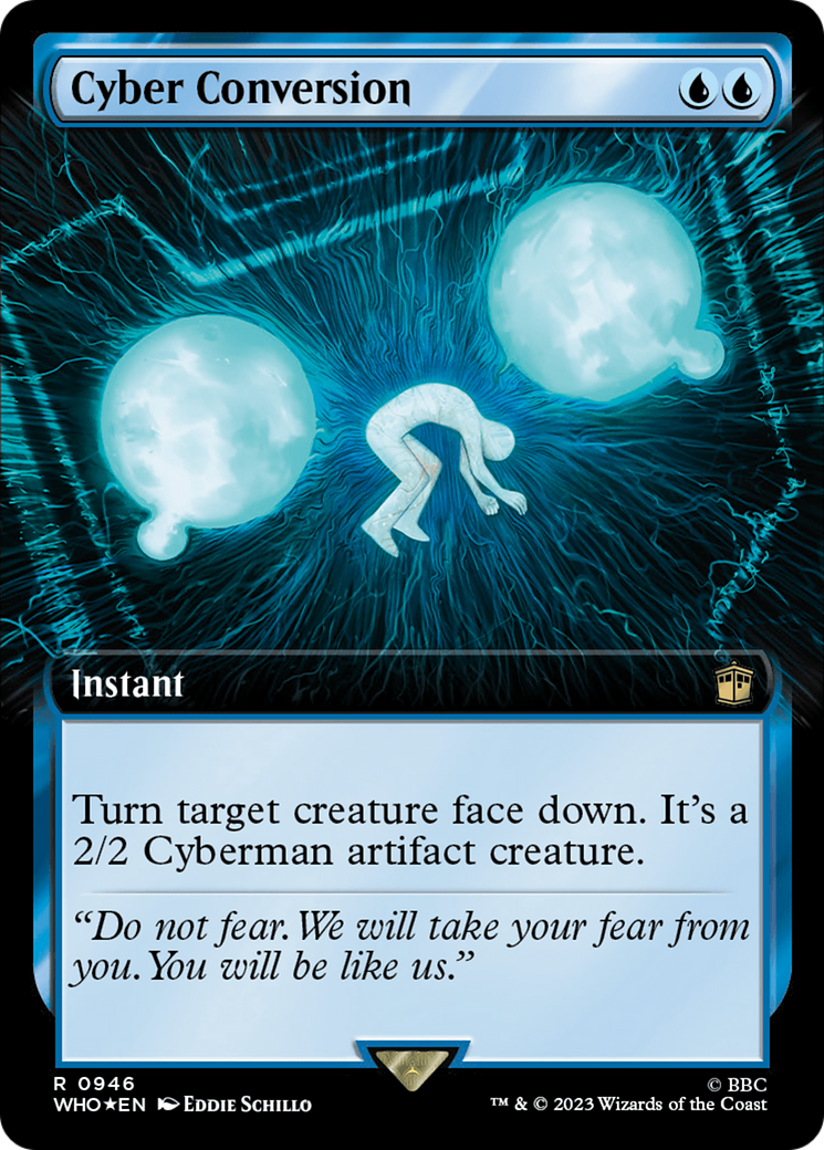 Cyber Conversion (Extended Art) (Surge Foil) [Doctor Who] | Deep Dive Games St. Marys