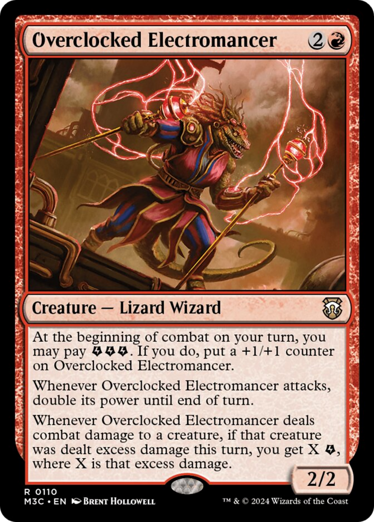 Overclocked Electromancer [Modern Horizons 3 Commander] | Deep Dive Games St. Marys