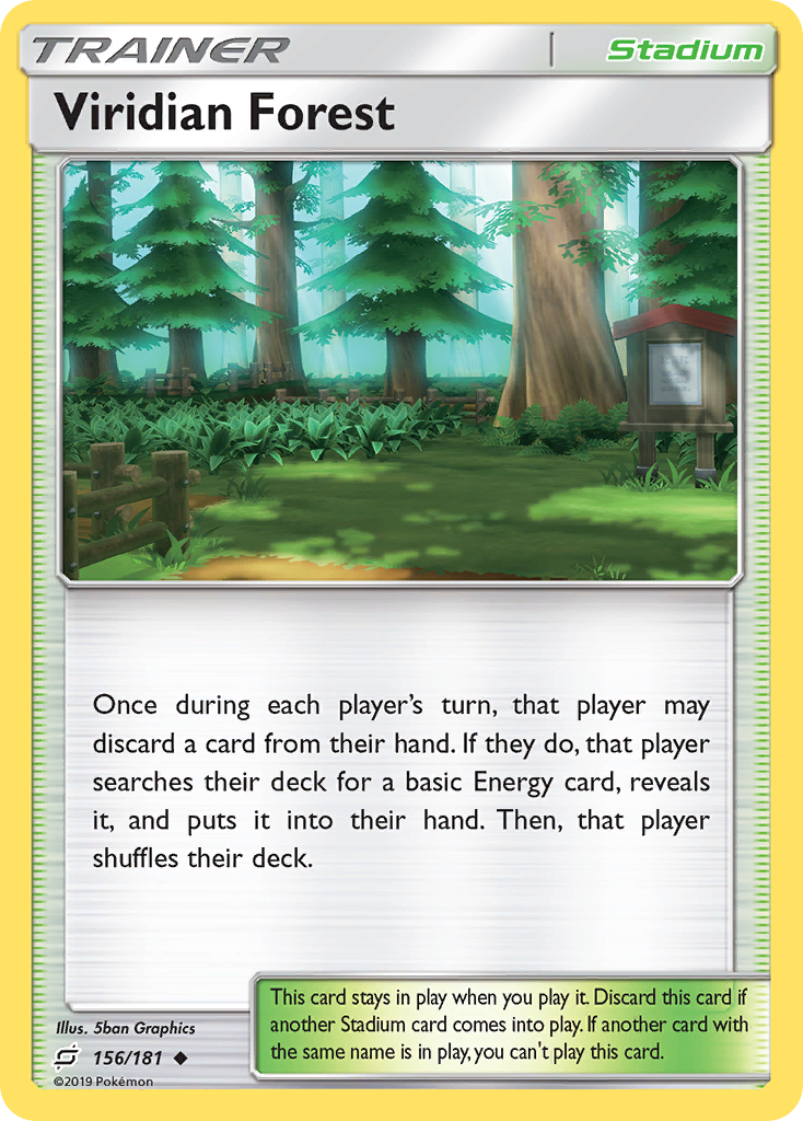Viridian Forest (156/181) [Sun & Moon: Team Up] | Deep Dive Games St. Marys