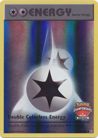 Double Colorless Energy (90/108) (Oceania Championship Promo) [XY: Evolutions] | Deep Dive Games St. Marys