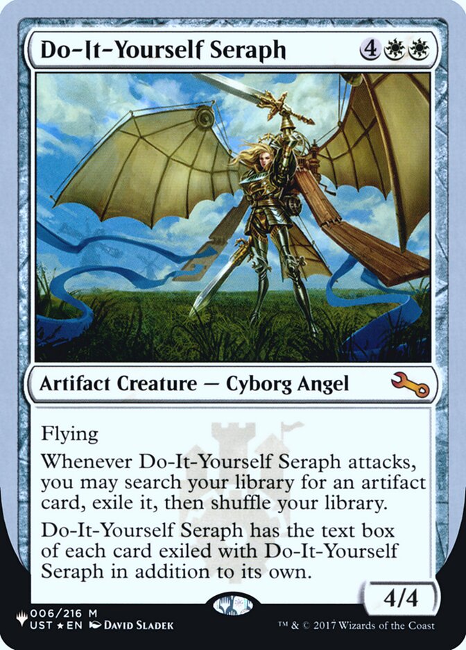 Do-It-Yourself Seraph (Unfinity Foil Edition) [The List] | Deep Dive Games St. Marys