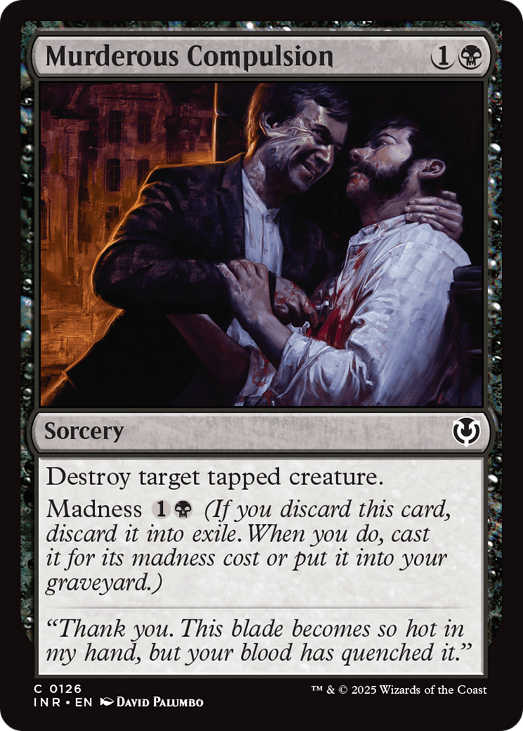 Murderous Compulsion [Innistrad Remastered] | Deep Dive Games St. Marys