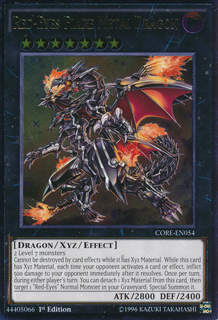 Red-Eyes Flare Metal Dragon [CORE-EN054] Ultimate Rare | Deep Dive Games St. Marys