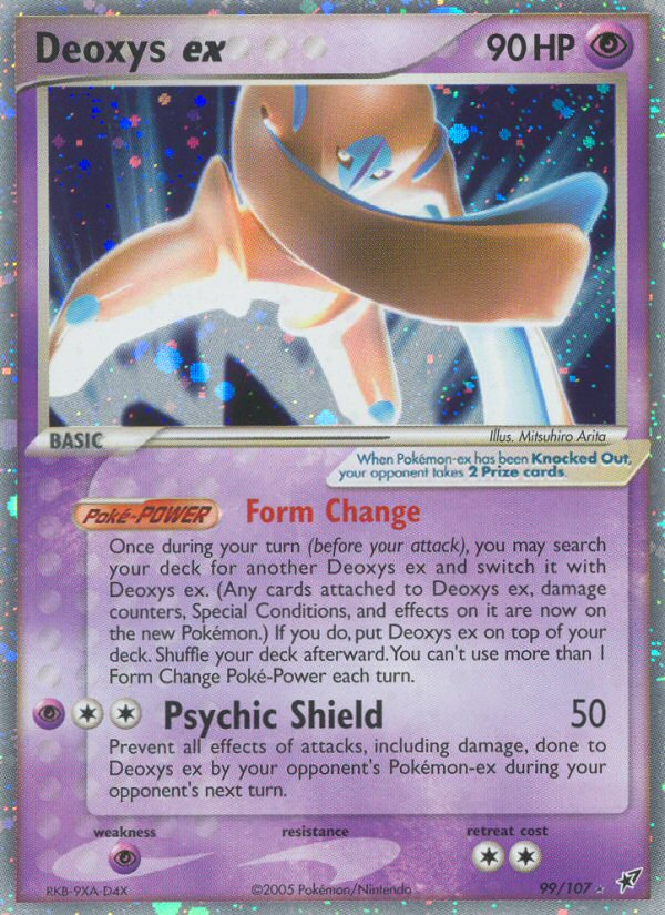 Deoxys ex (99/107) [EX: Deoxys] | Deep Dive Games St. Marys