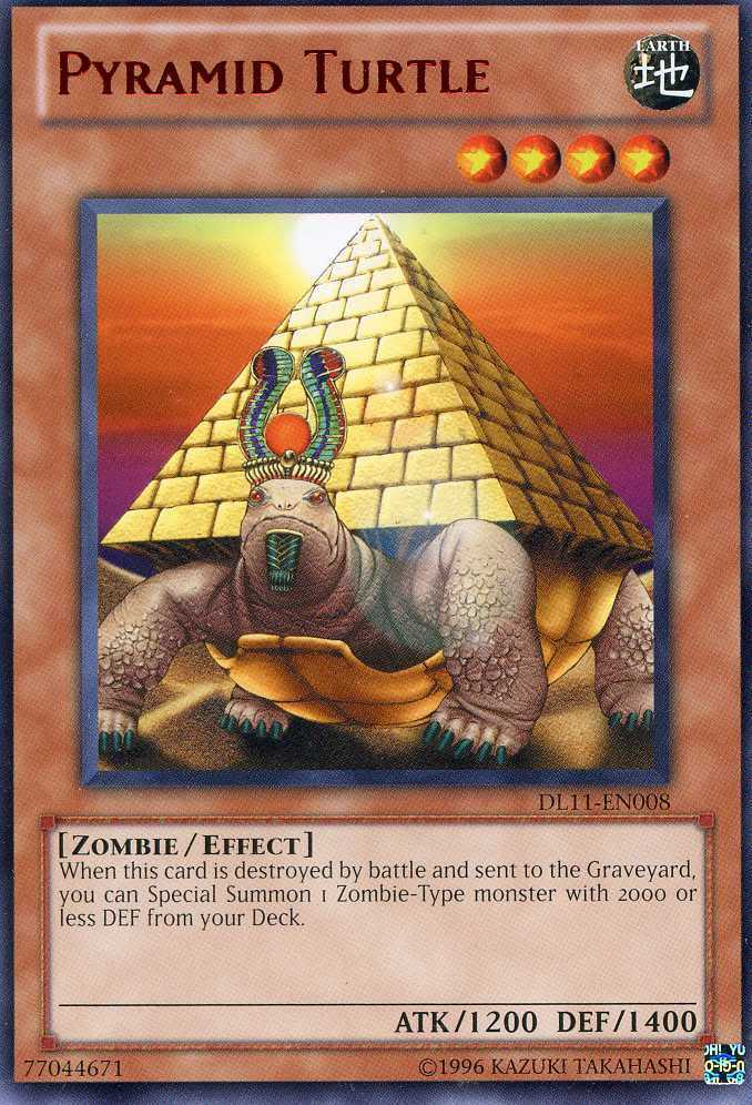 Pyramid Turtle (Red) [DL11-EN008] Rare | Deep Dive Games St. Marys