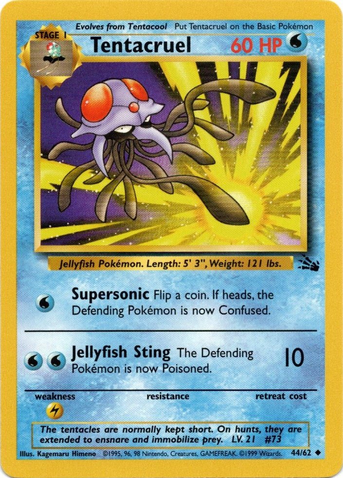 Tentacruel (44/62) [Fossil Unlimited] | Deep Dive Games St. Marys