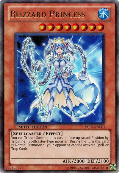 Blizzard Princess [YG07-EN001] Ultra Rare | Deep Dive Games St. Marys