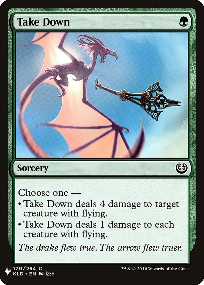 Take Down [Mystery Booster] | Deep Dive Games St. Marys