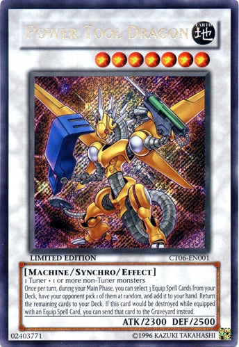 Power Tool Dragon [CT06-EN001] Secret Rare | Deep Dive Games St. Marys