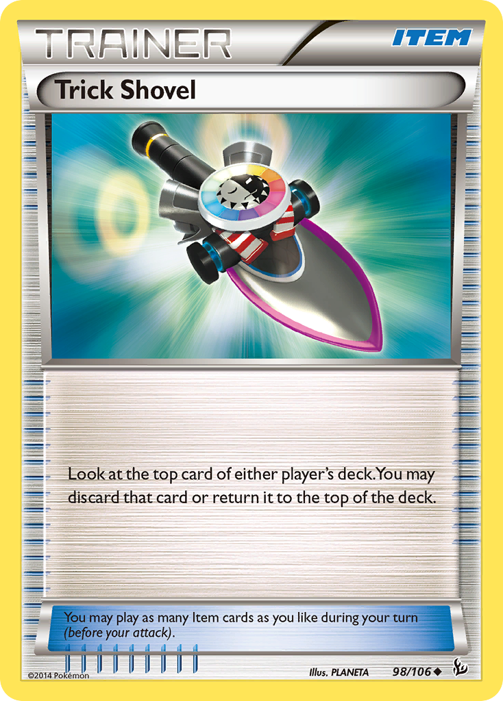 Trick Shovel (98/106) [XY: Flashfire] | Deep Dive Games St. Marys