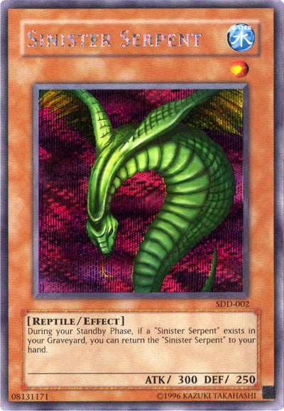 Sinister Serpent [SDD-002] Secret Rare | Deep Dive Games St. Marys