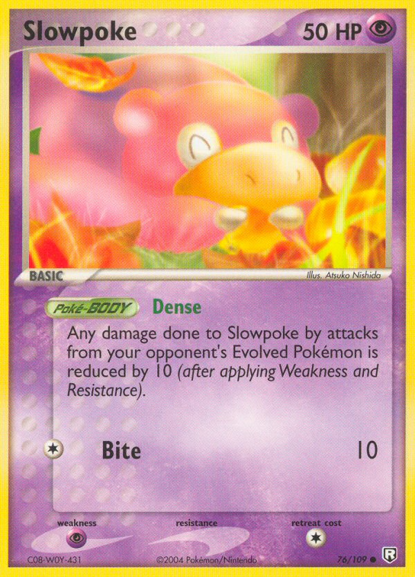 Slowpoke (76/109) [EX: Team Rocket Returns] | Deep Dive Games St. Marys