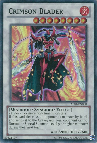 Crimson Blader [AP04-EN008] Super Rare | Deep Dive Games St. Marys