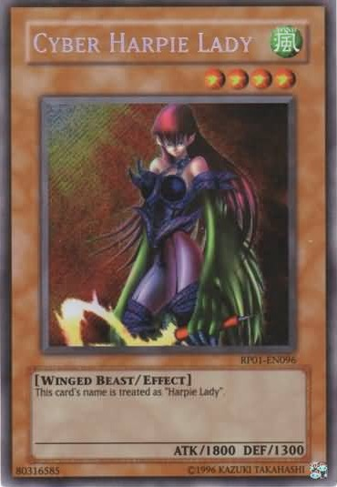 Cyber Harpie Lady [RP01-EN096] Secret Rare | Deep Dive Games St. Marys