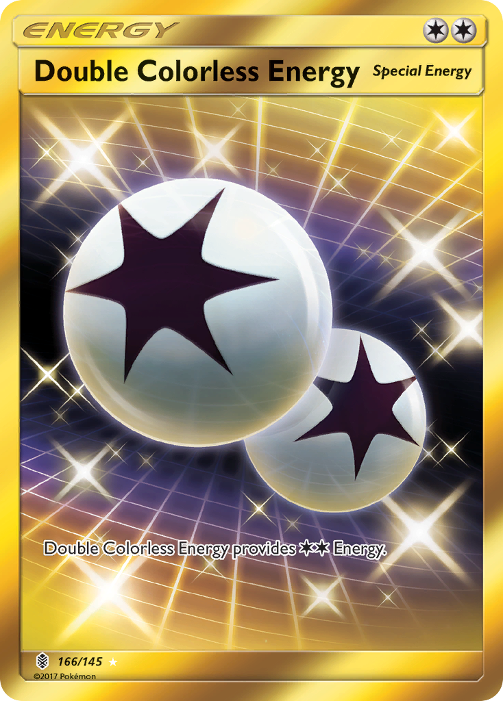 Double Colorless Energy (166/145) [Sun & Moon: Guardians Rising] | Deep Dive Games St. Marys