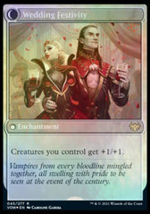 Wedding Announcement // Wedding Festivity [Innistrad: Crimson Vow Prerelease Promos] | Deep Dive Games St. Marys