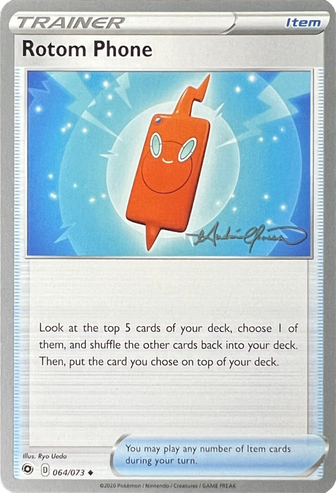 Rotom Phone (064/073) (The Shape of Mew - Andre Chiasson) [World Championships 2022] | Deep Dive Games St. Marys