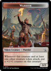 Warrior // Phyrexian Hydra (11) Double-Sided Token [March of the Machine Tokens] | Deep Dive Games St. Marys