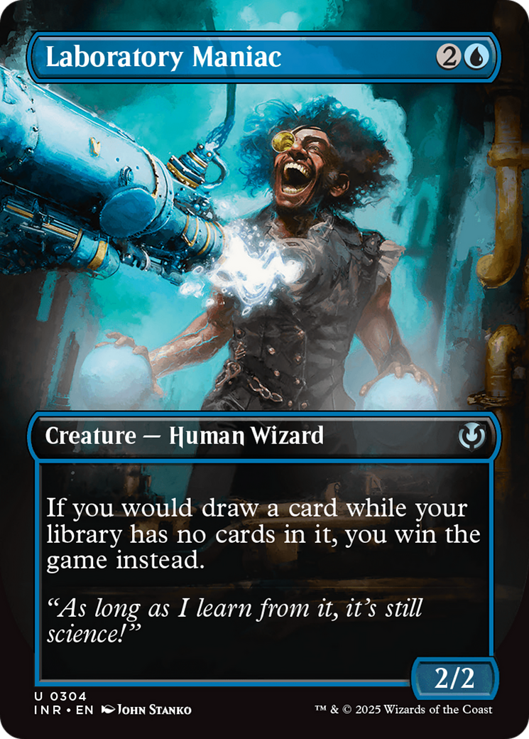 Laboratory Maniac (Borderless) [Innistrad Remastered] | Deep Dive Games St. Marys