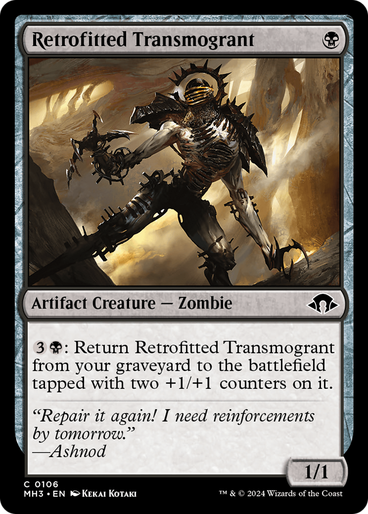 Retrofitted Transmogrant [Modern Horizons 3] | Deep Dive Games St. Marys