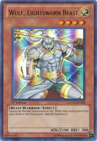 Wulf, Lightsworn Beast [LCGX-EN248] Ultra Rare | Deep Dive Games St. Marys