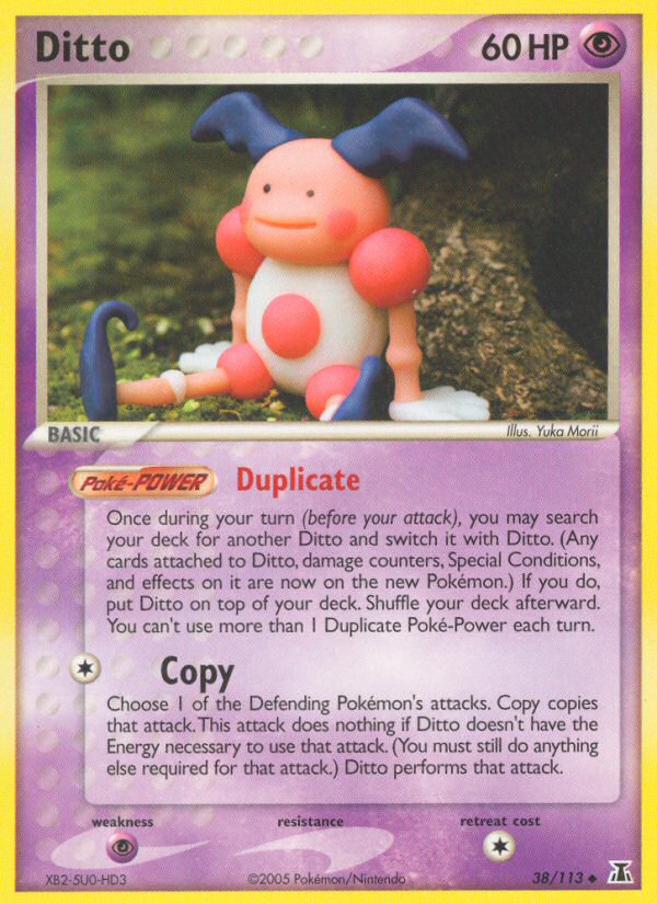 Ditto (38/113) [EX: Delta Species] | Deep Dive Games St. Marys