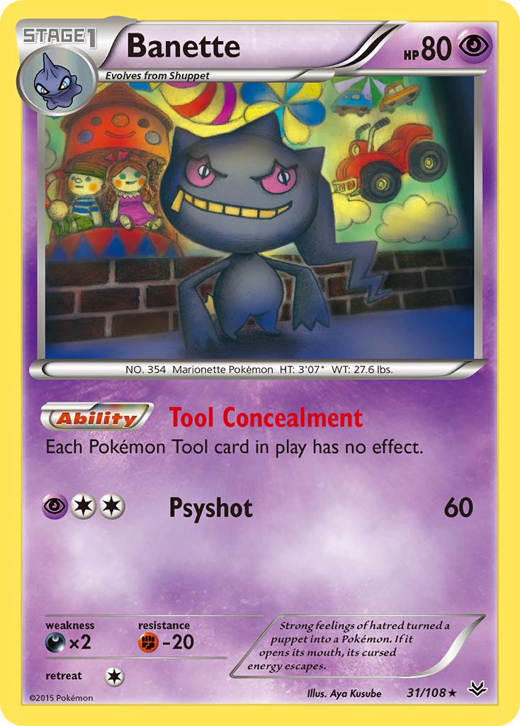 Banette (31/108) [XY: Roaring Skies] | Deep Dive Games St. Marys