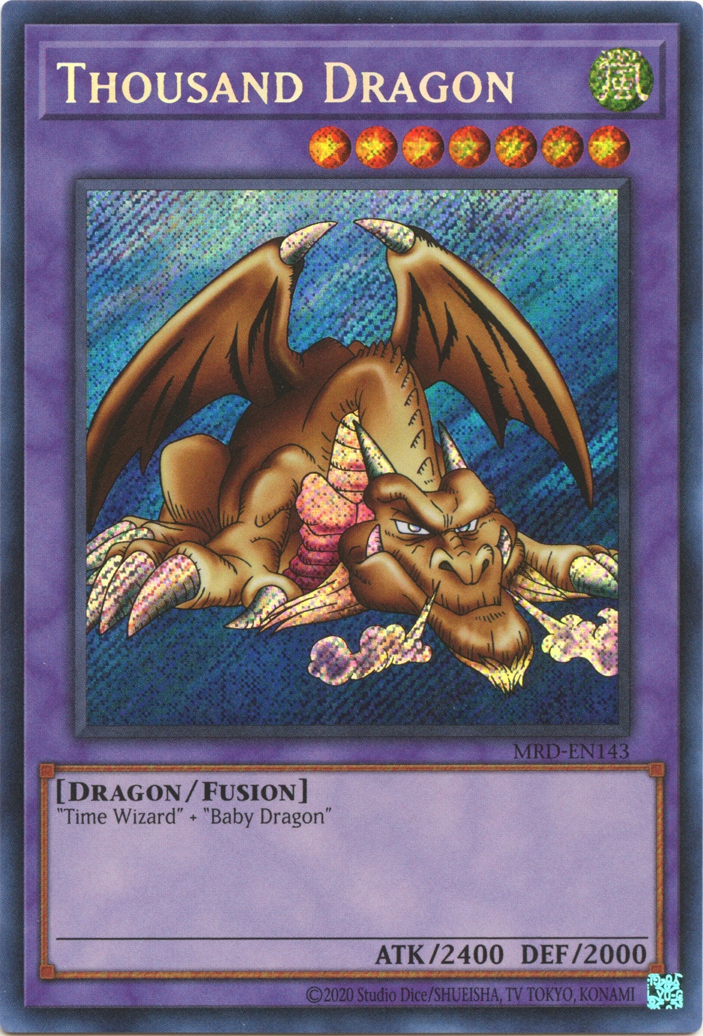 Thousand Dragon (25th Anniversary) [MRD-EN143] Secret Rare | Deep Dive Games St. Marys