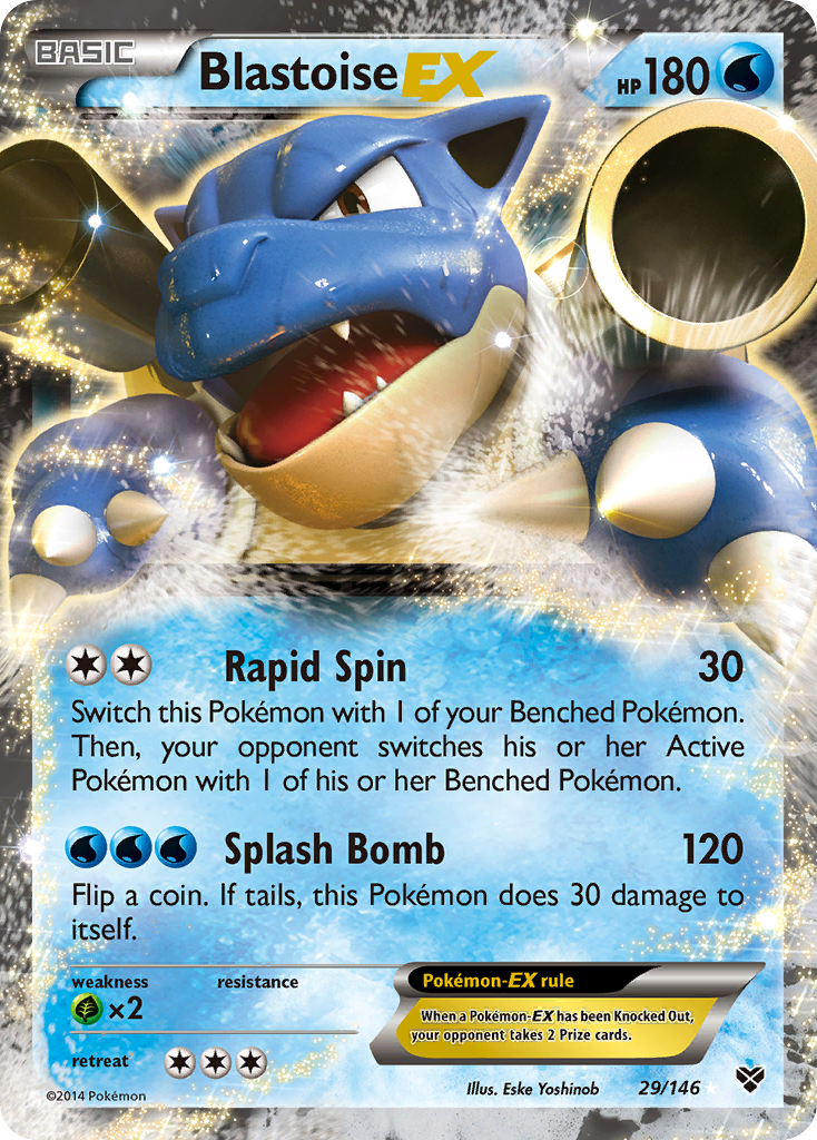 Blastoise EX (29/146) [XY: Base Set] | Deep Dive Games St. Marys