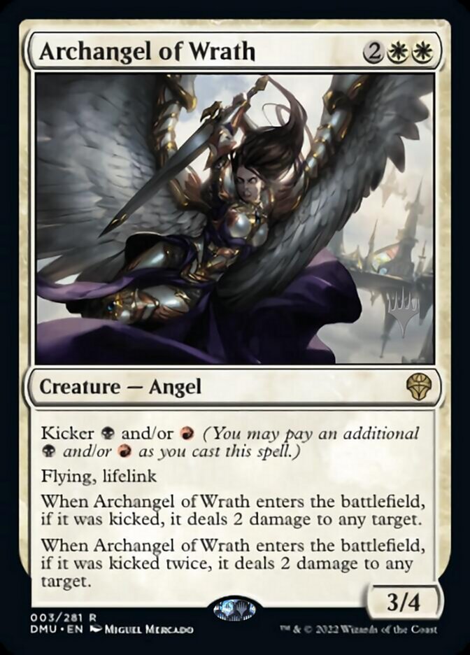 Archangel of Wrath (Promo Pack) [Dominaria United Promos] | Deep Dive Games St. Marys