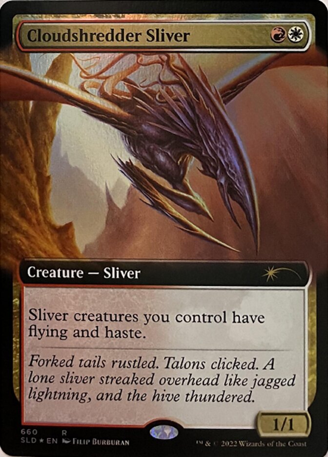 Cloudshredder Sliver (Extended Art) [Secret Lair Drop Promos] | Deep Dive Games St. Marys