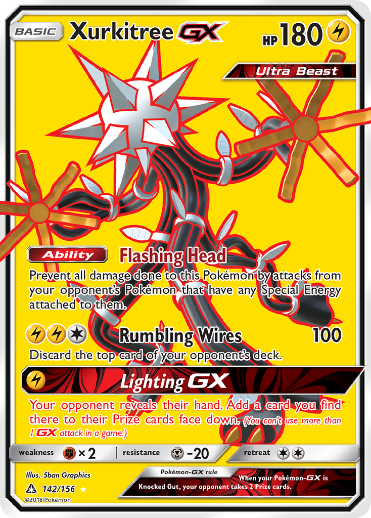 Xurkitree GX (142/156) [Sun & Moon: Ultra Prism] | Deep Dive Games St. Marys