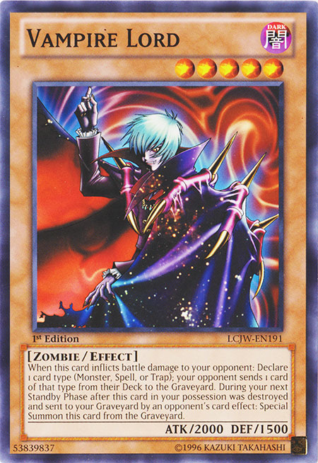 Vampire Lord [LCJW-EN191] Common | Deep Dive Games St. Marys