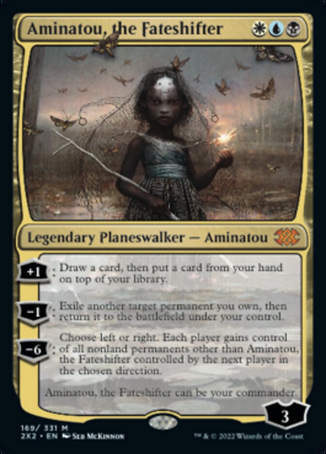 Aminatou, the Fateshifter [Double Masters 2022] | Deep Dive Games St. Marys