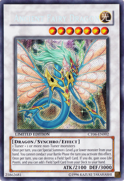 Ancient Fairy Dragon [CT06-EN002] Secret Rare | Deep Dive Games St. Marys