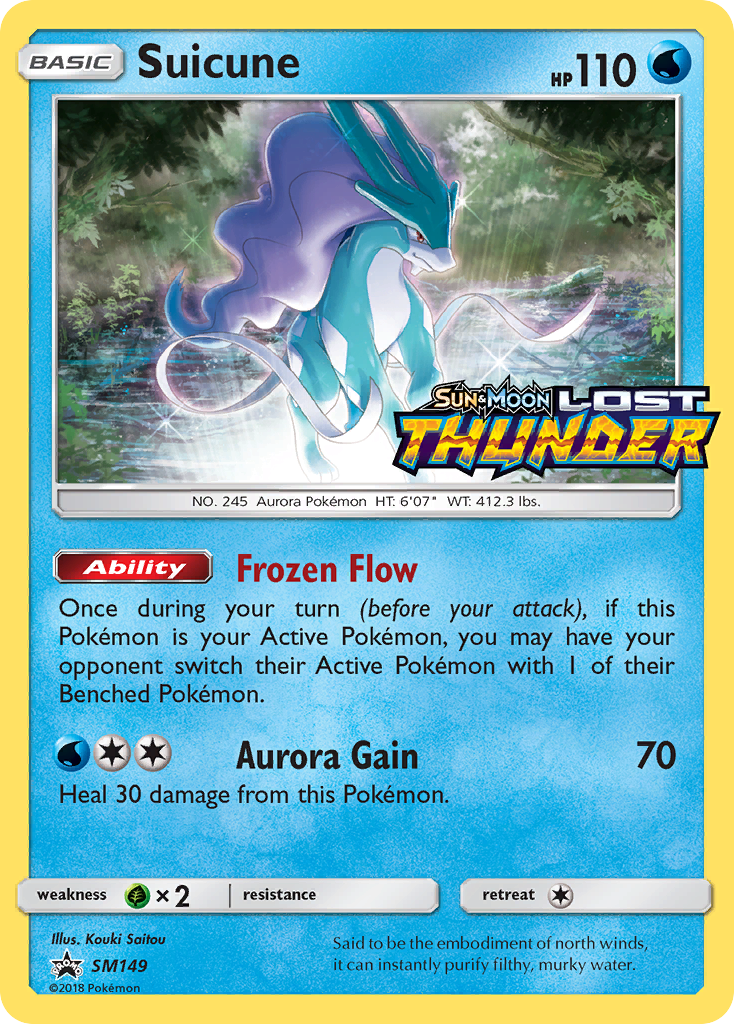 Suicune (SM149) [Sun & Moon: Black Star Promos] | Deep Dive Games St. Marys