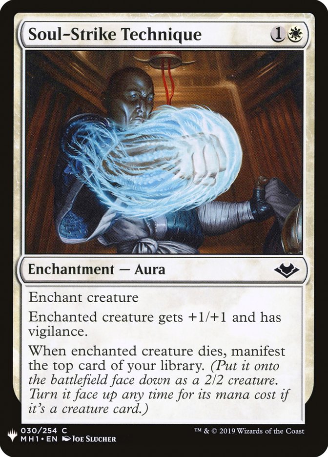 Soul-Strike Technique [Mystery Booster] | Deep Dive Games St. Marys