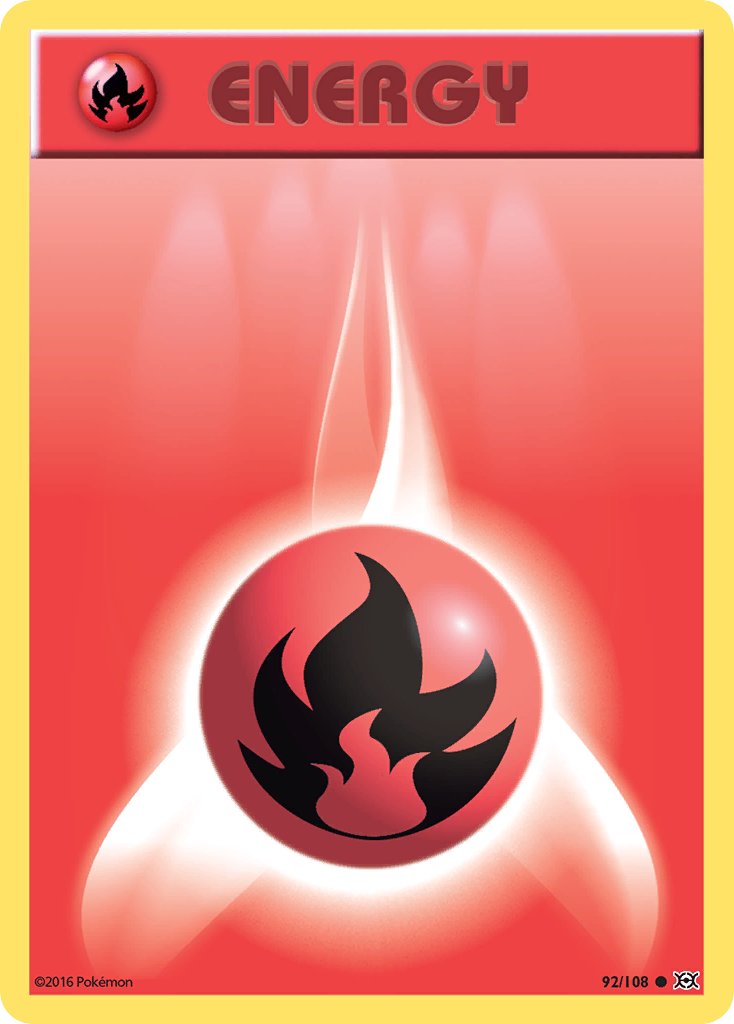 Fire Energy (92/108) [XY: Evolutions] | Deep Dive Games St. Marys