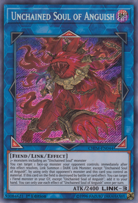 Unchained Soul of Anguish [CHIM-EN044] Secret Rare | Deep Dive Games St. Marys