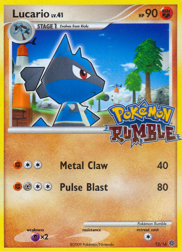 Lucario (12/16) [Pokémon Rumble] | Deep Dive Games St. Marys