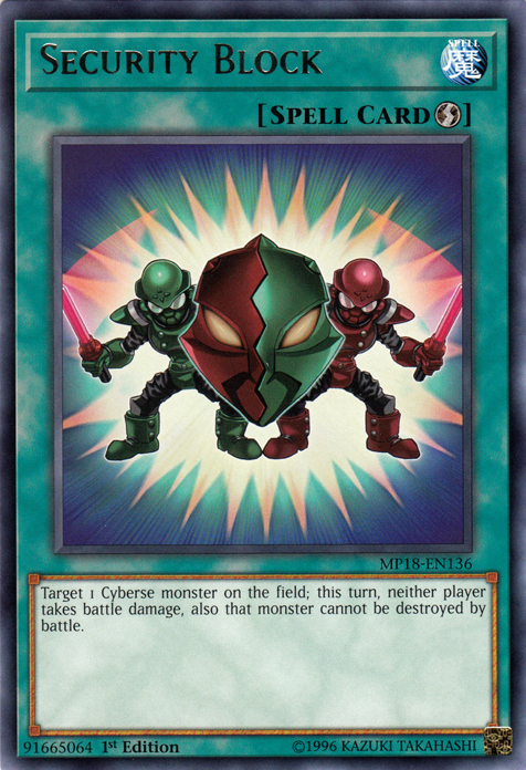 Security Block [MP18-EN136] Rare | Deep Dive Games St. Marys