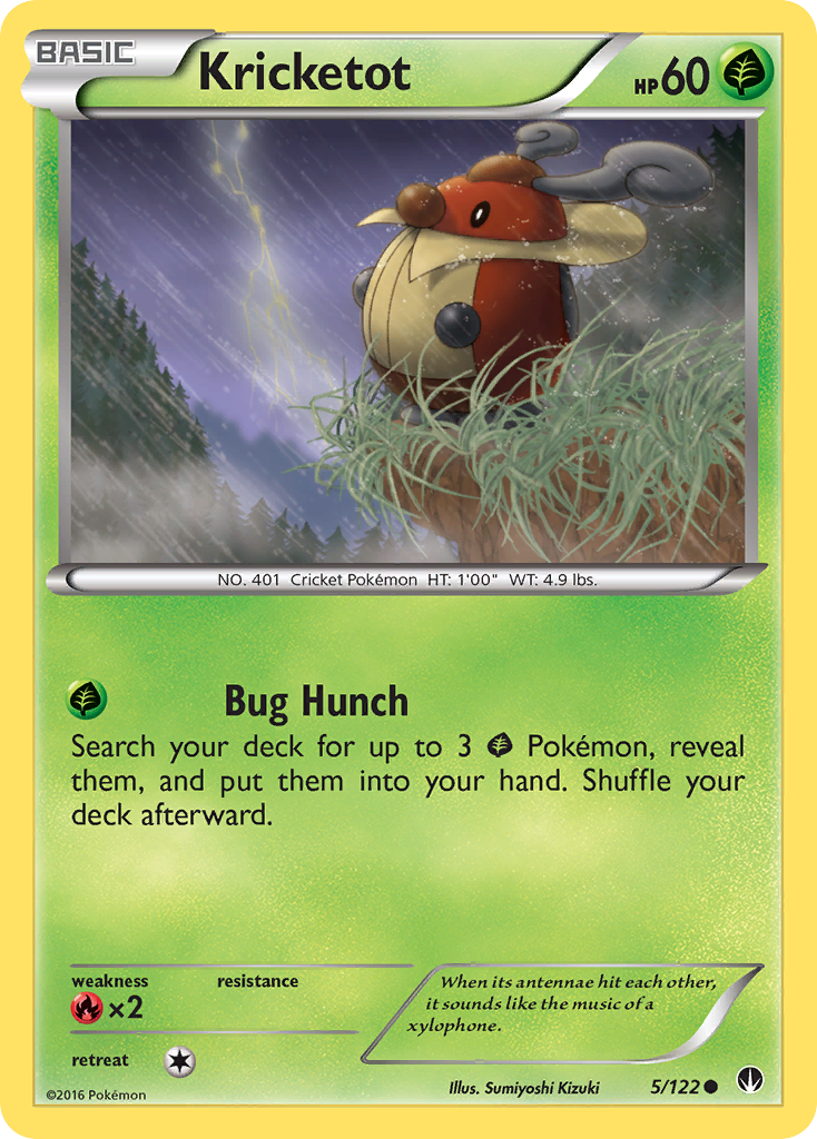 Kricketot (5/122) [XY: BREAKpoint] | Deep Dive Games St. Marys