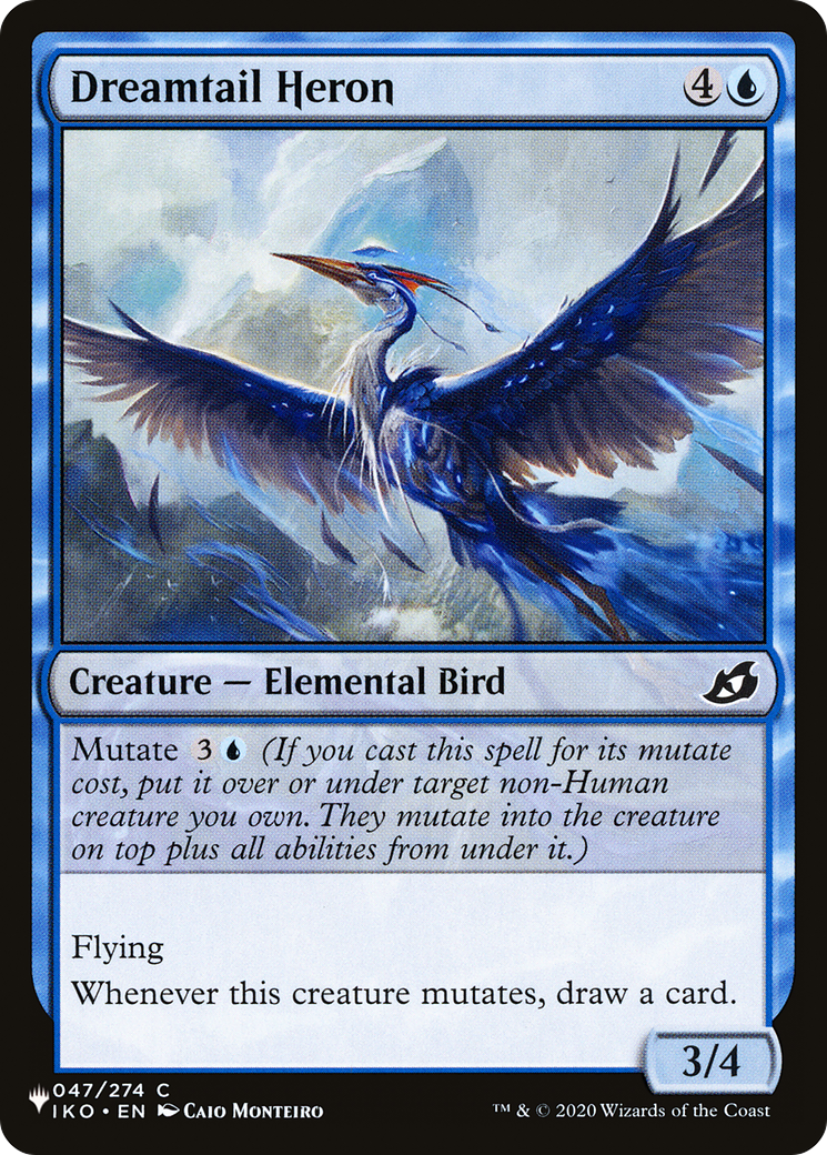 Dreamtail Heron [The List Reprints] | Deep Dive Games St. Marys