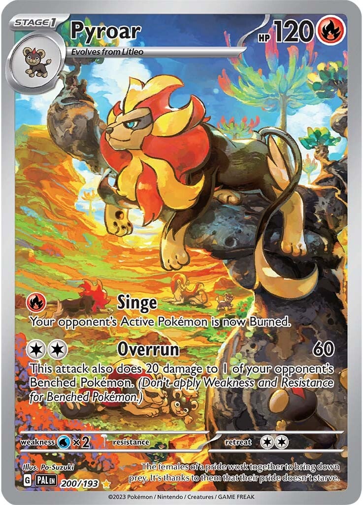 Pyroar (200/193) [Scarlet & Violet: Paldea Evolved] | Deep Dive Games St. Marys