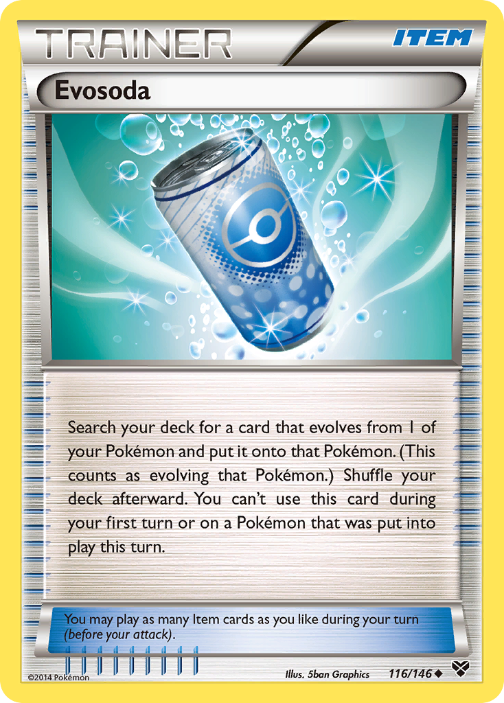 Evosoda (116/146) [XY: Base Set] | Deep Dive Games St. Marys