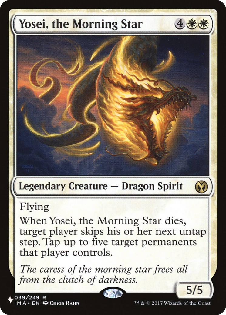 Yosei, the Morning Star [The List] | Deep Dive Games St. Marys