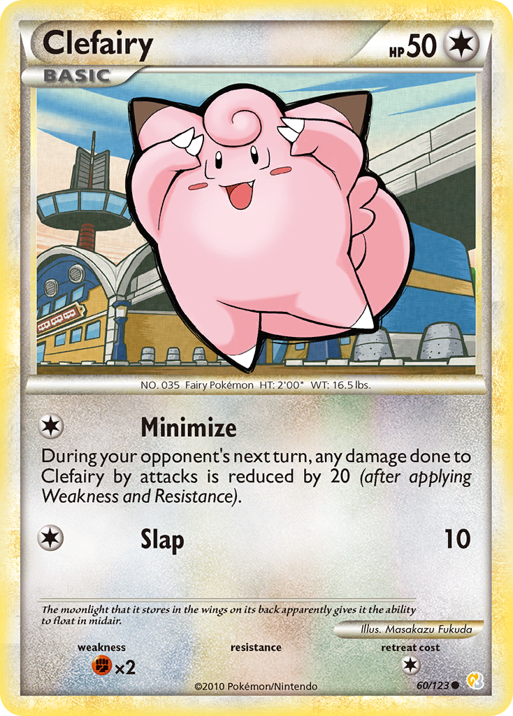 Clefairy (60/123) [HeartGold & SoulSilver: Base Set] | Deep Dive Games St. Marys