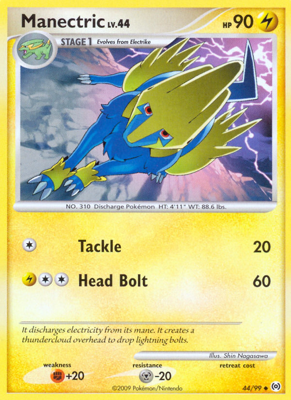 Manectric (44/99) [Platinum: Arceus] | Deep Dive Games St. Marys