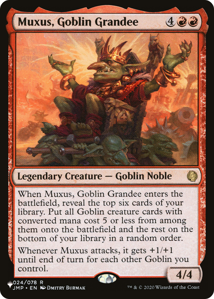 Muxus, Goblin Grandee [The List] | Deep Dive Games St. Marys