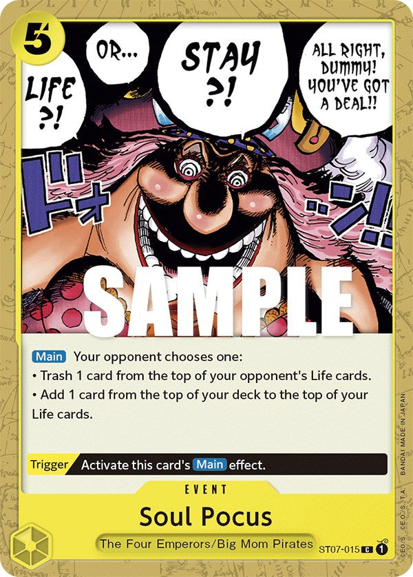 Soul Pocus [Starter Deck: Big Mom Pirates] | Deep Dive Games St. Marys